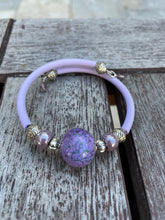 Load image into Gallery viewer, "Capri" glass wrap bracelet