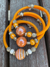 Load image into Gallery viewer, "Capri" glass wrap bracelet