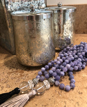 Load image into Gallery viewer, Sponge Quartz Mala-mala necklace-Como To Capri-mala beads-yoga