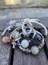 Load image into Gallery viewer, &quot;Capri&quot; glass wrap bracelet
